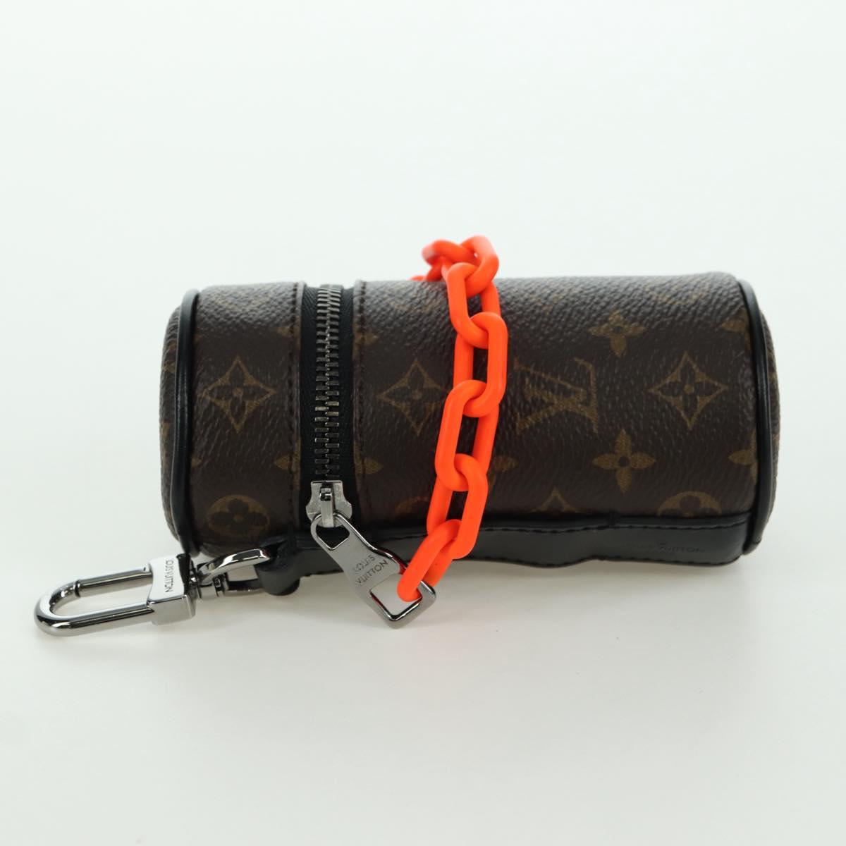 LOUIS VUITTON Monogram Barrel Pouch M00966 LV Auth YKZ1408M