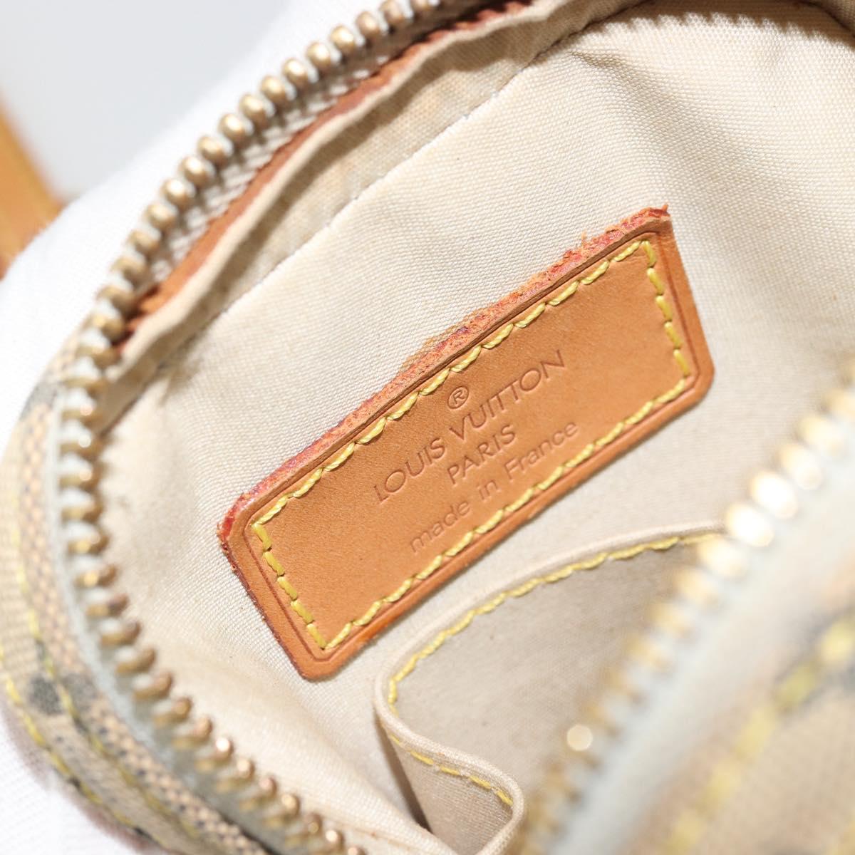 LOUIS VUITTON Monogram Mini Juliet PM Shoulder Bag Blue M92005 LV Auth YKZ1470