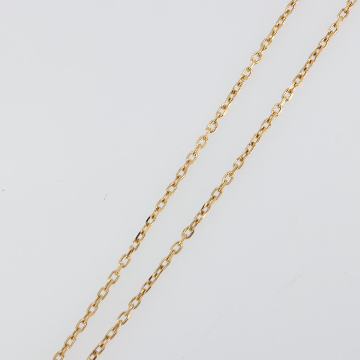 LOUIS VUITTON Pandantif Rock Me Necklace metal Gold Tone M66515 LV Auth YKZ1485A