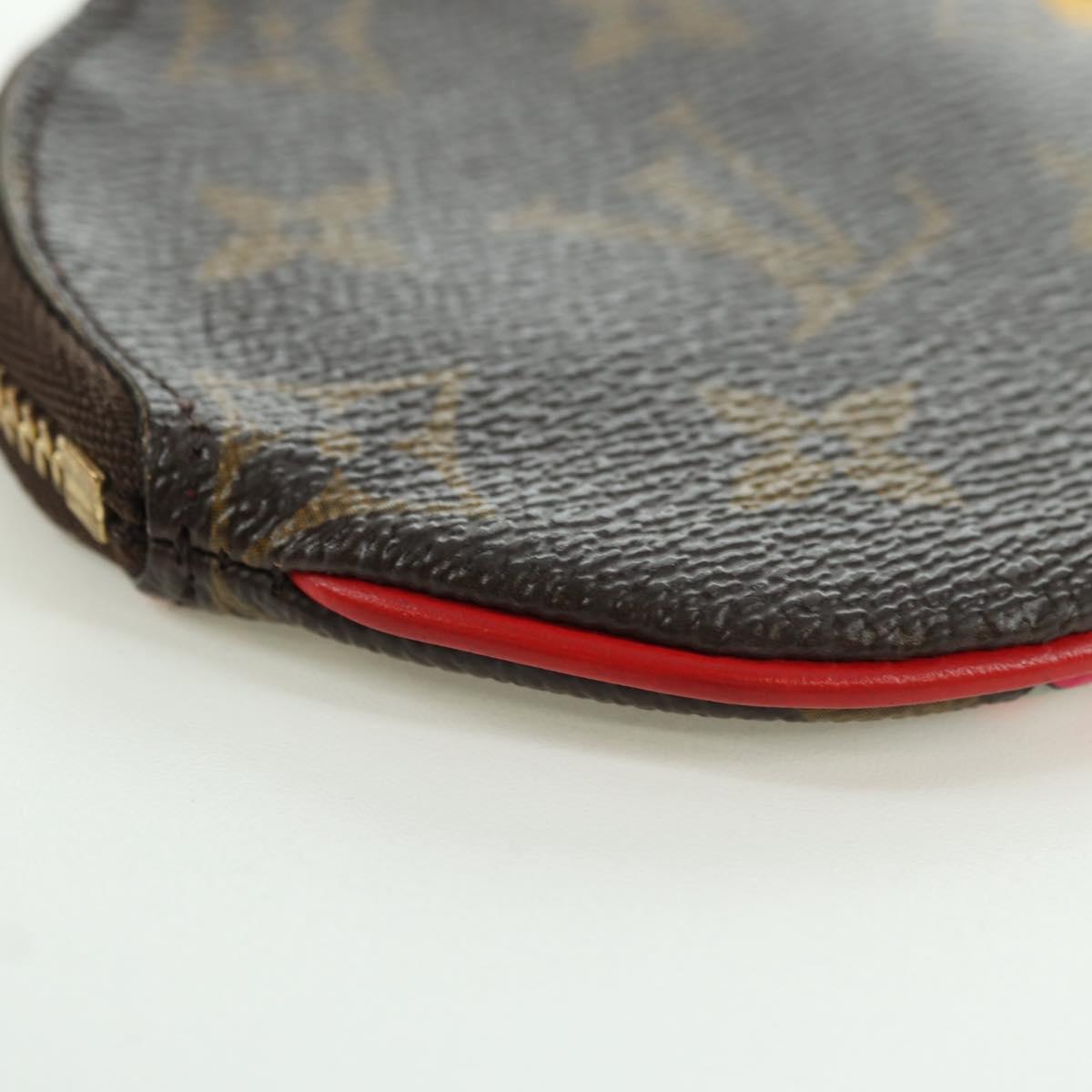 LOUIS VUITTON Monogram Porte Monnaie Round Purse Vivienne M69749 Auth YKZ1503M
