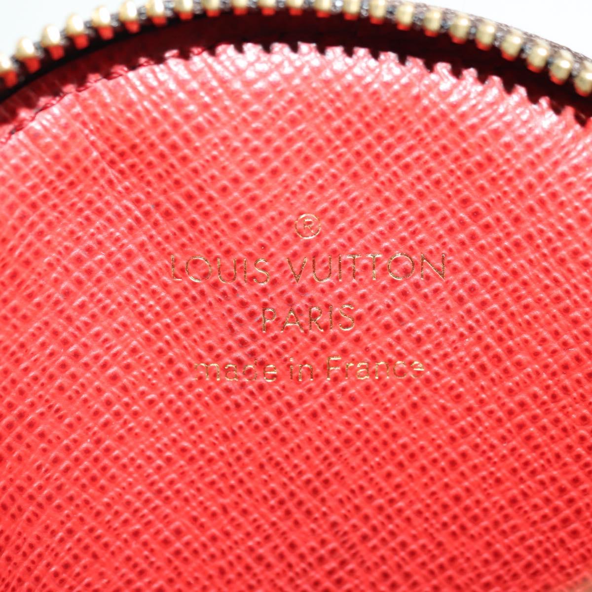 LOUIS VUITTON Monogram Porte Monnaie Round Purse Vivienne M69749 Auth YKZ1503M