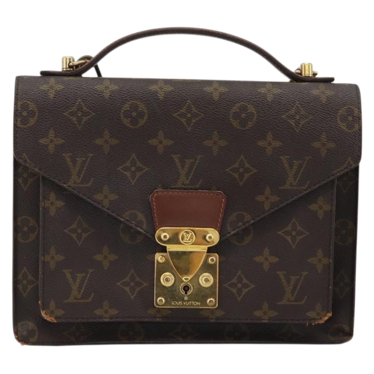LOUIS VUITTON Monogram Monceau 26 Shoulder Bag M51187 LV Auth YKZ1532