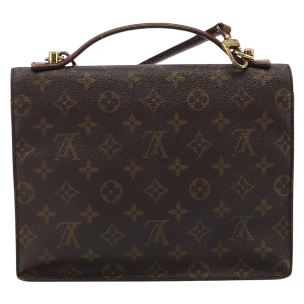 LOUIS VUITTON Monogram Monceau 26 Shoulder Bag M51187 LV Auth YKZ1532