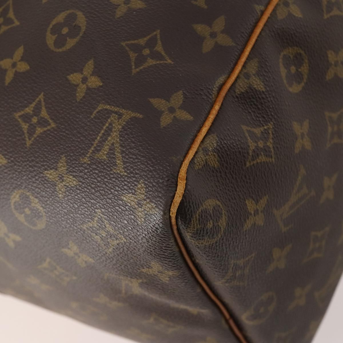 LOUIS VUITTON Monogram Keepall 45 Boston Bag M41428 LV Auth YKZ1564