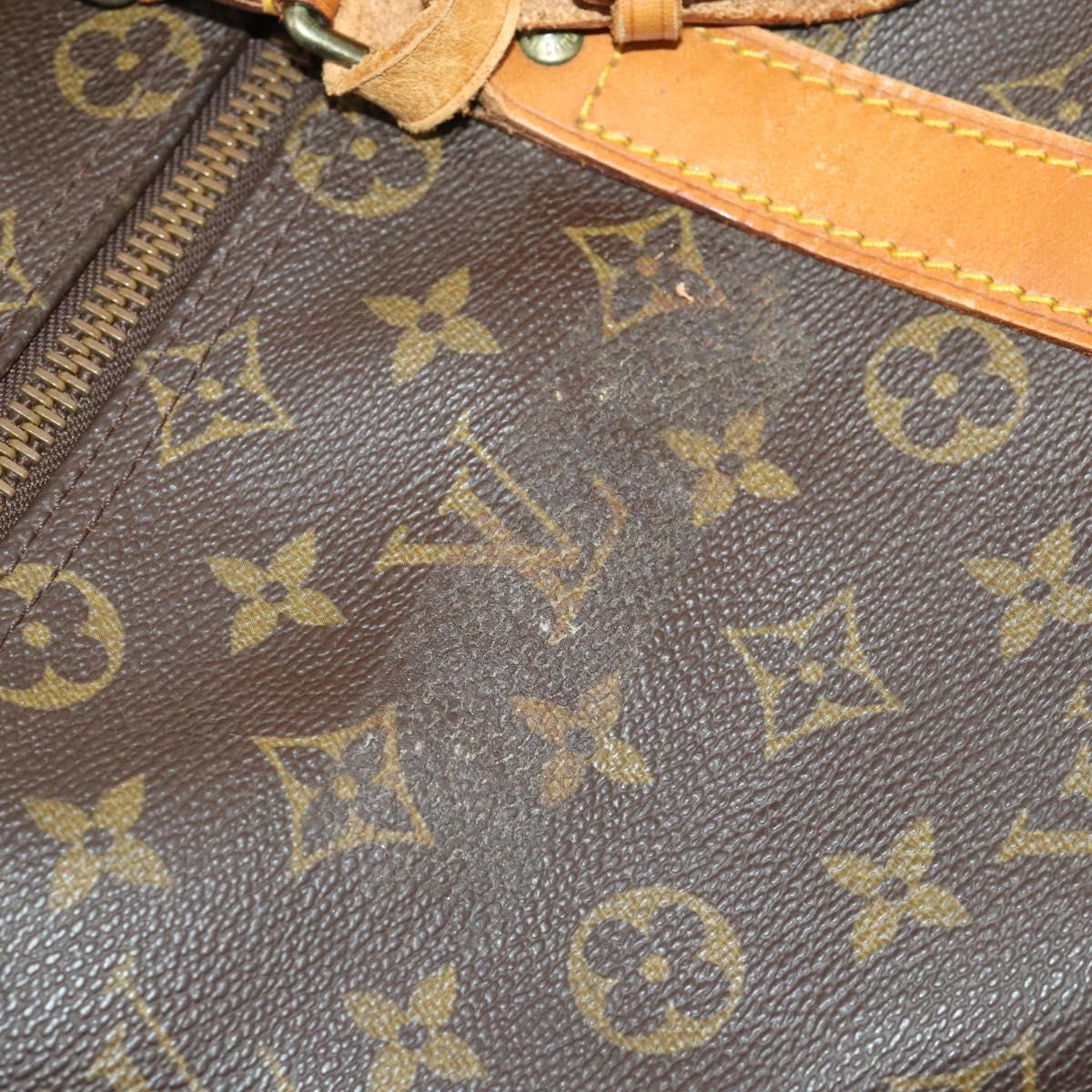 LOUIS VUITTON Monogram Keepall 45 Boston Bag M41428 LV Auth YKZ1564