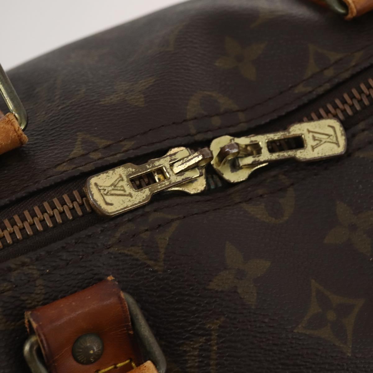 LOUIS VUITTON Monogram Keepall Bandouliere 50 Boston Bag M41416 LV Auth YKZ1565