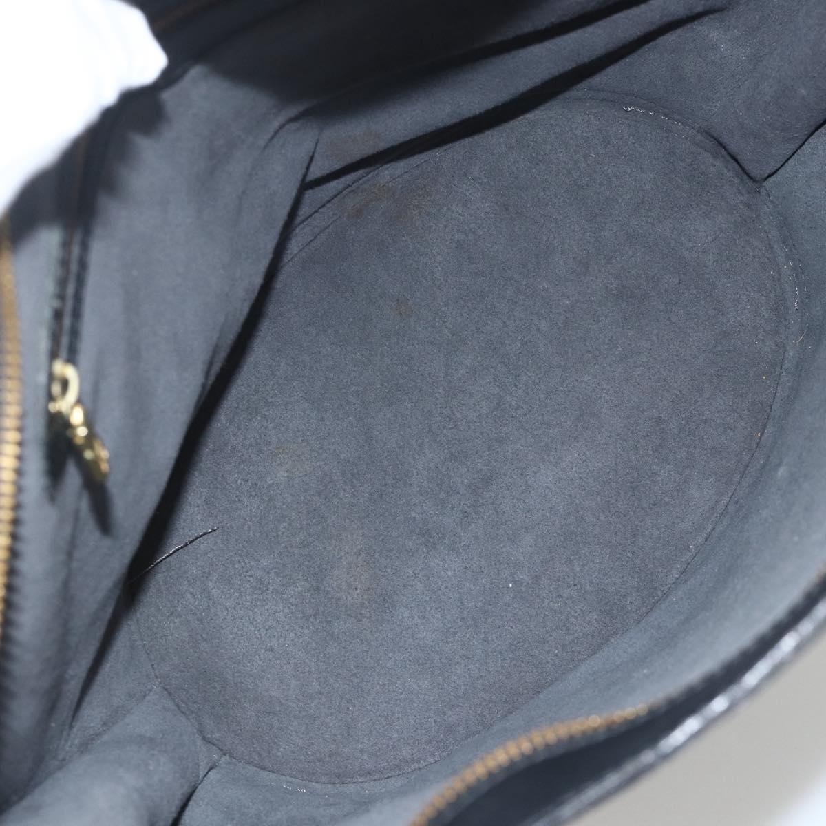 LOUIS VUITTON Epi Saint Jacques Shopping Shoulder Bag Black M52272 Auth YKZ1586