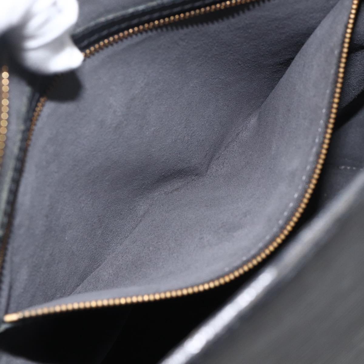 LOUIS VUITTON Epi Saint Jacques Shopping Shoulder Bag Black M52272 Auth YKZ1586