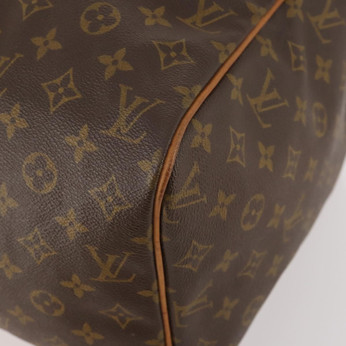 LOUIS VUITTON Monogram Sac Souple 45 Boston Bag M41624 LV Auth YKZ1605