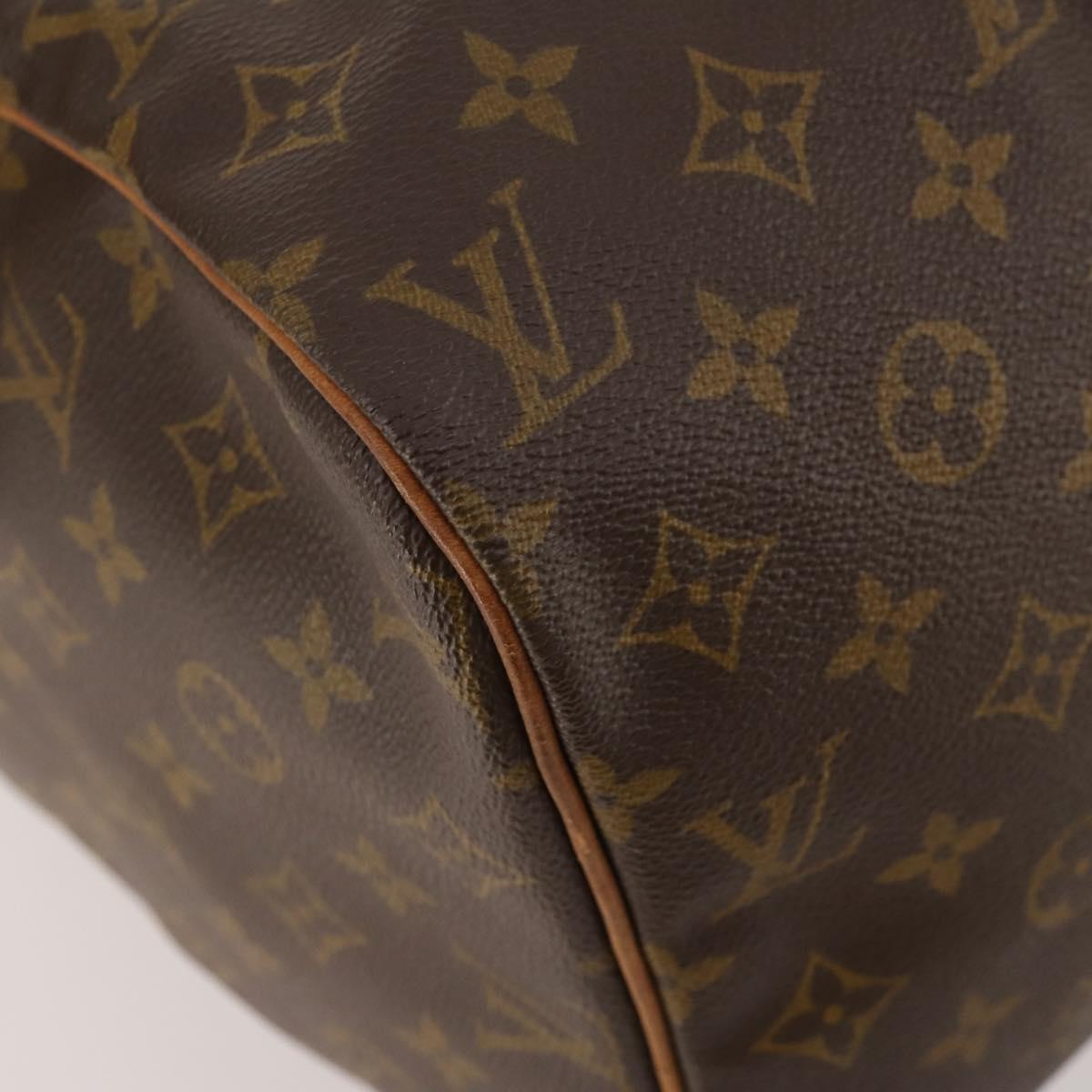 LOUIS VUITTON Monogram Sac Souple 45 Boston Bag M41624 LV Auth YKZ1605