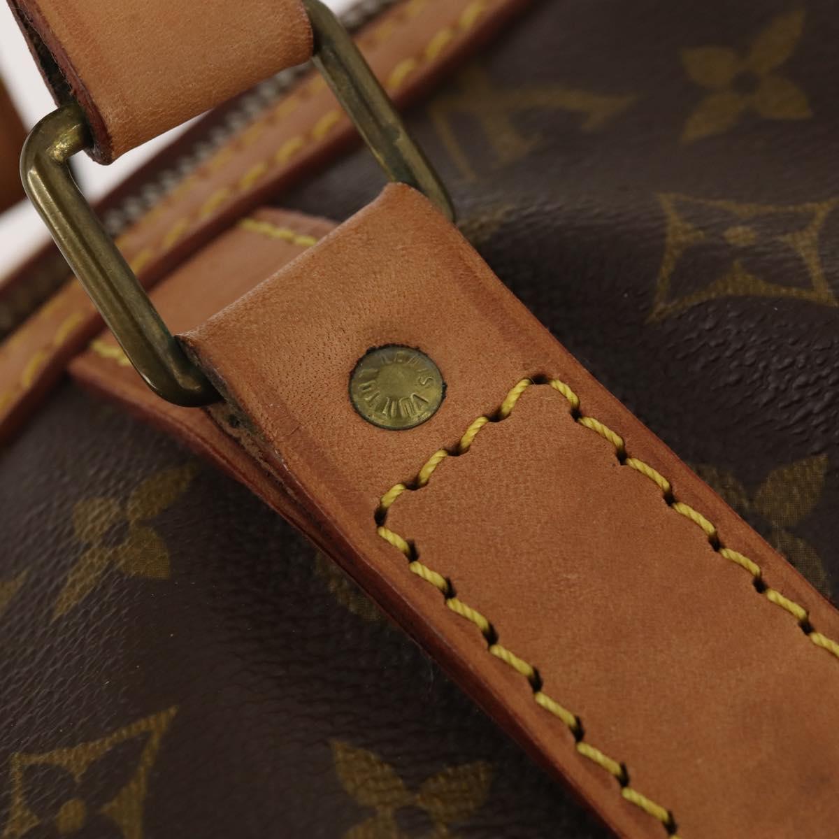 LOUIS VUITTON Monogram Sac Souple 45 Boston Bag M41624 LV Auth YKZ1605