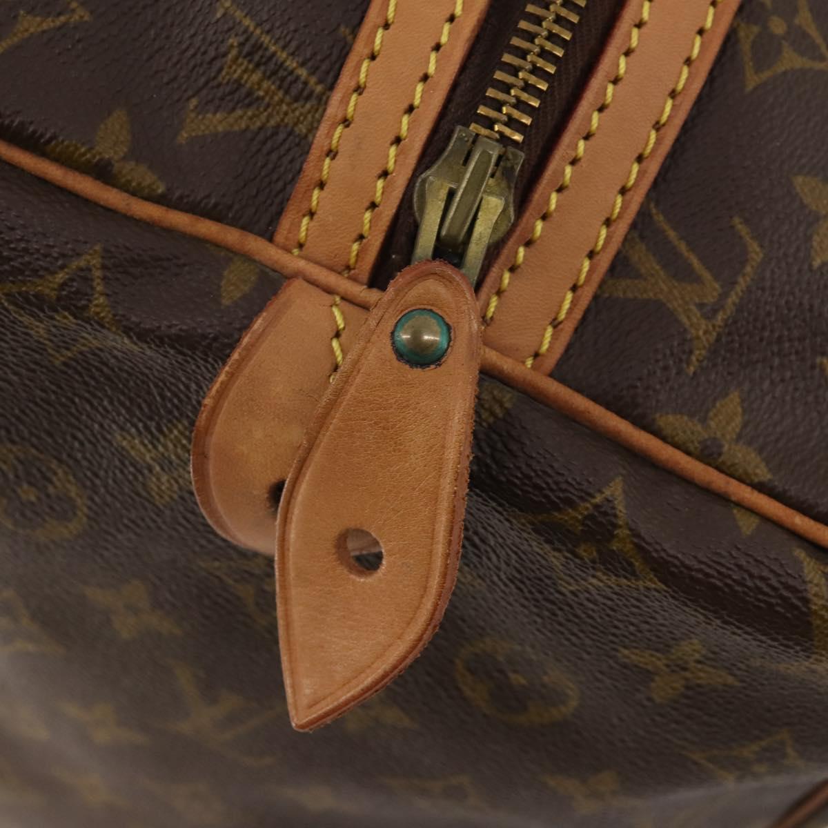 LOUIS VUITTON Monogram Sac Souple 45 Boston Bag M41624 LV Auth YKZ1605