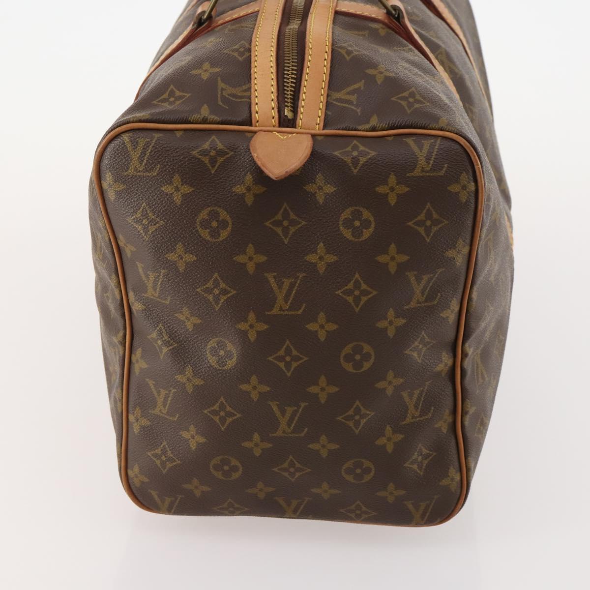 LOUIS VUITTON Monogram Sac Souple 45 Boston Bag M41624 LV Auth YKZ1605