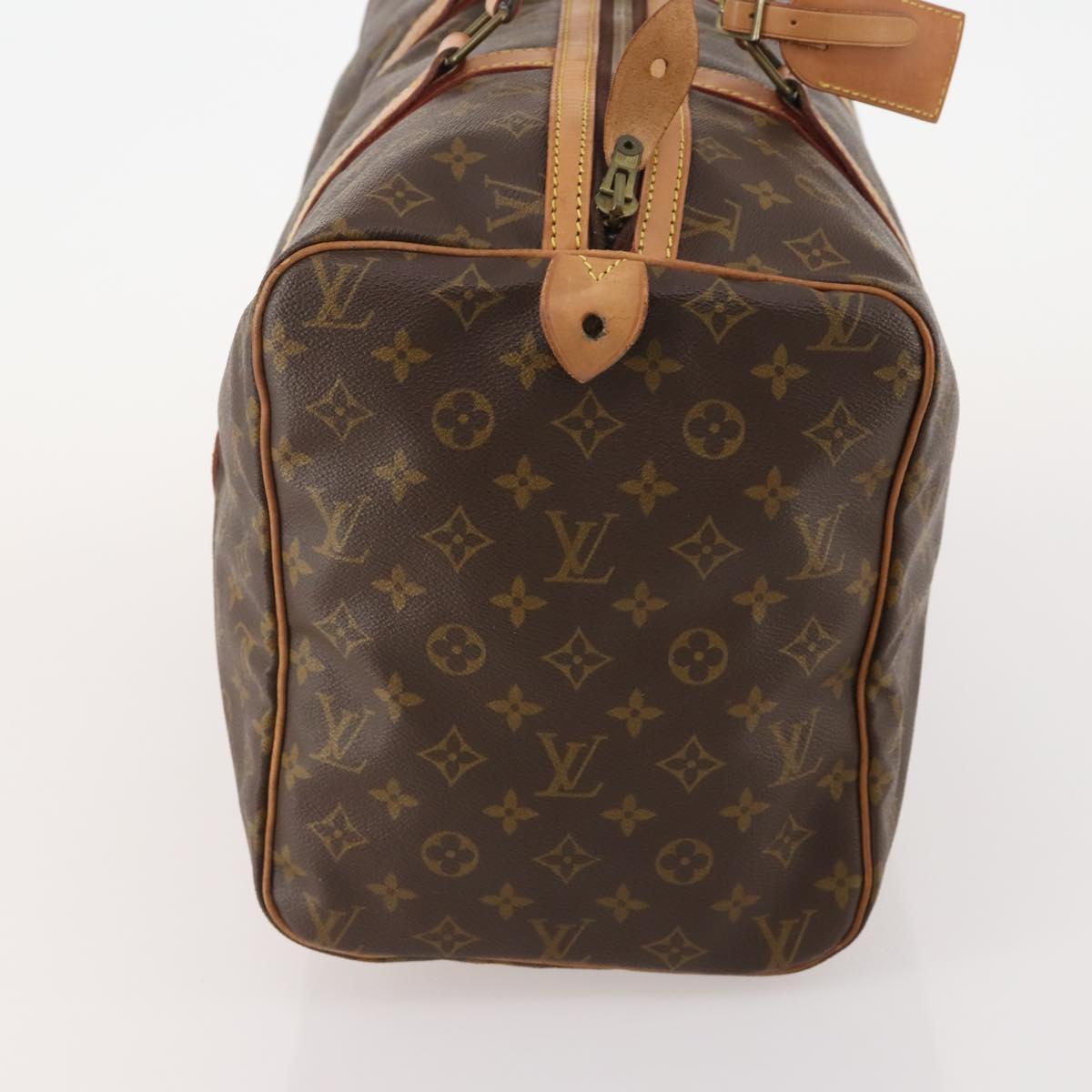 LOUIS VUITTON Monogram Sac Souple 45 Boston Bag M41624 LV Auth YKZ1605
