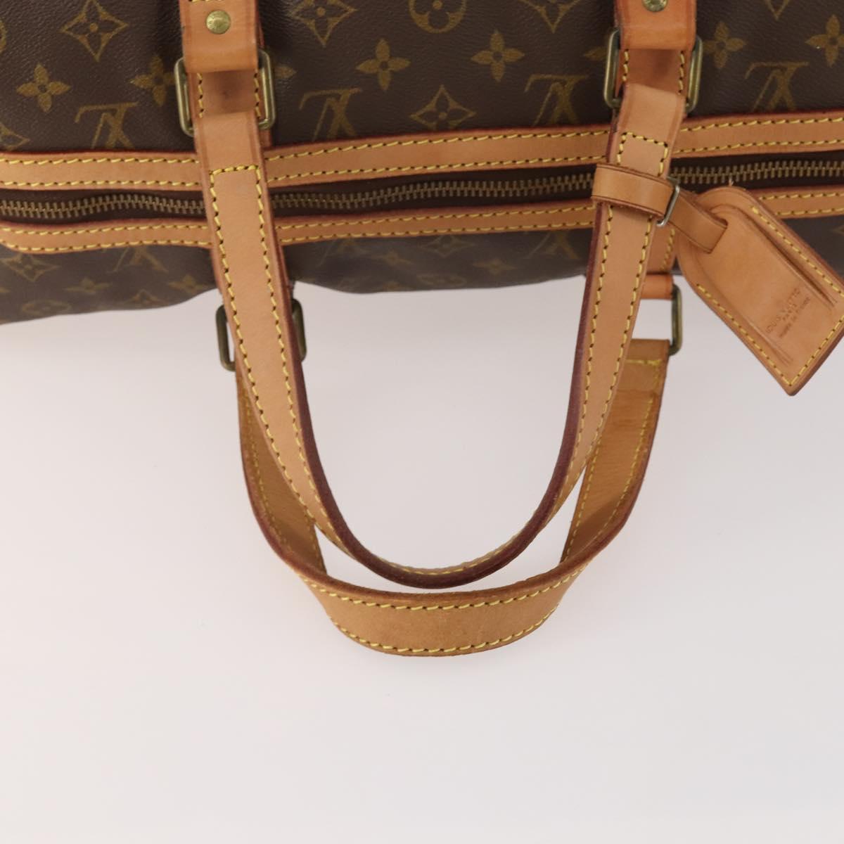 LOUIS VUITTON Monogram Sac Souple 45 Boston Bag M41624 LV Auth YKZ1605