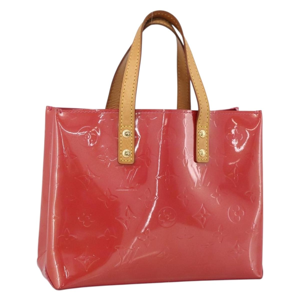 LOUIS VUITTON Monogram Vernis Reade PM Hand Bag Fran Boise M9132F Auth YKZ1614A