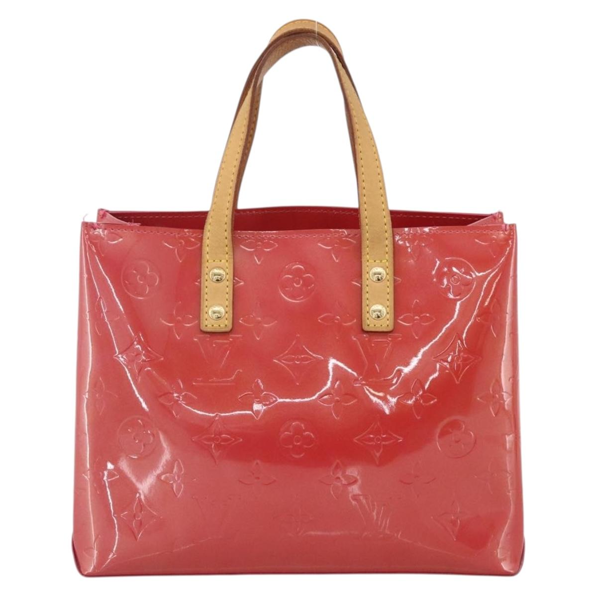 LOUIS VUITTON Monogram Vernis Reade PM Hand Bag Fran Boise M9132F Auth YKZ1614A