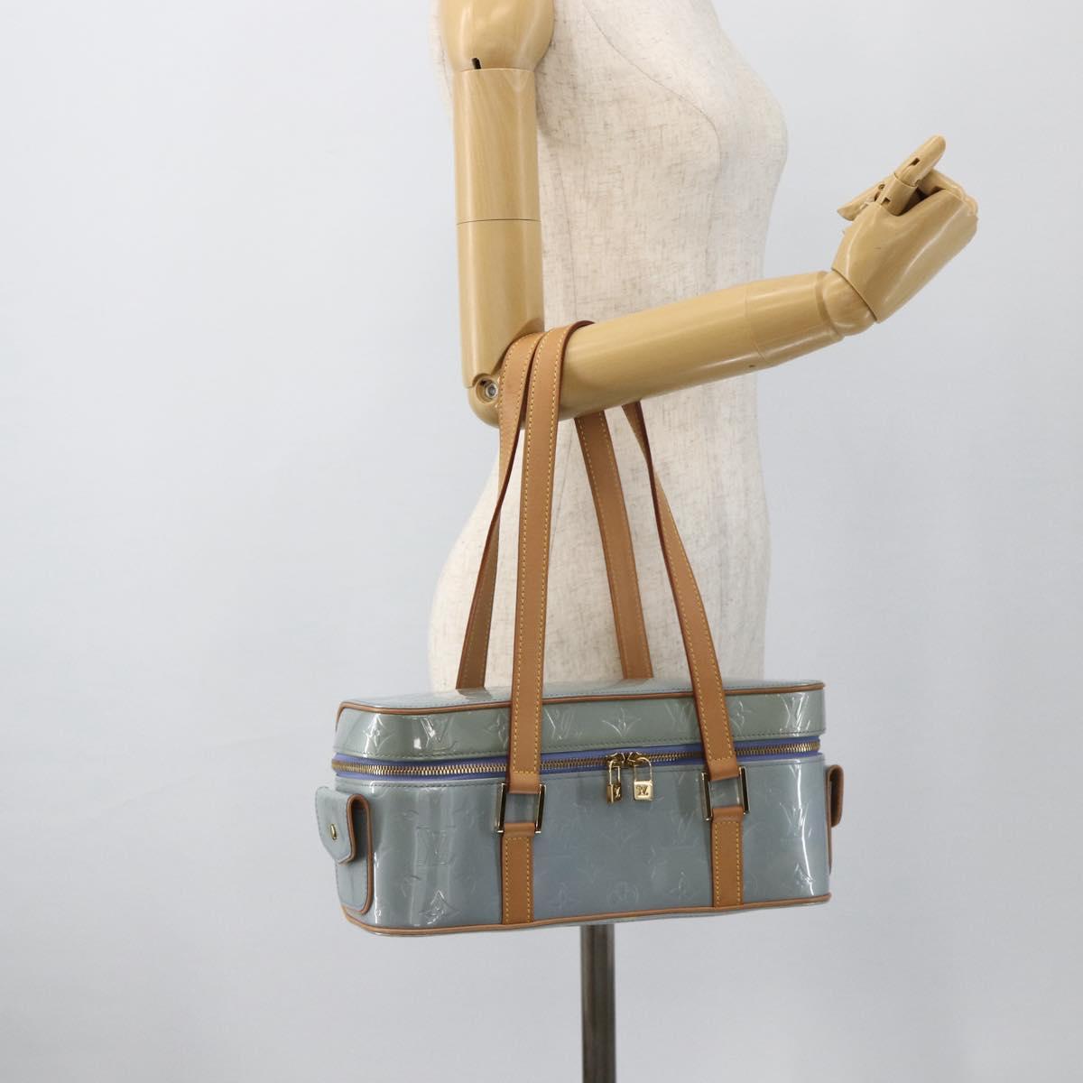 LOUIS VUITTON Vernis Sullivan Oriental GM Hand Bag Lavande M91266 Auth YKZ1617A