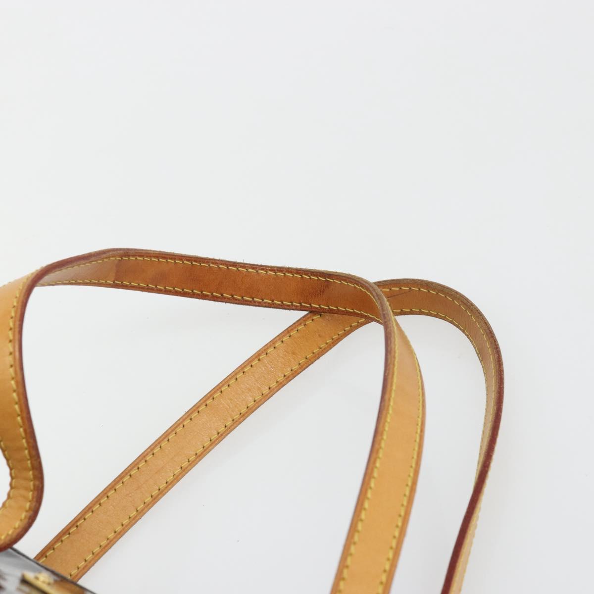 LOUIS VUITTON Monogram Vernis Bellevue GM Tote Bag Amarante M93589 Auth YKZ1621