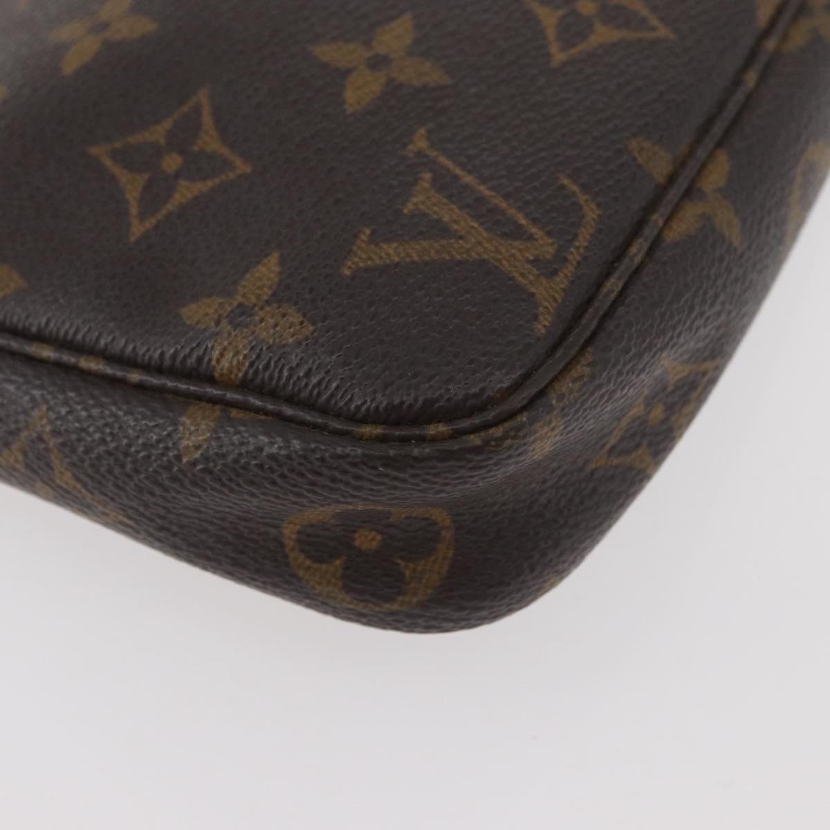 LOUIS VUITTON Monogram Pochette Accessoires Pouch M51980 LV Auth YKZ221