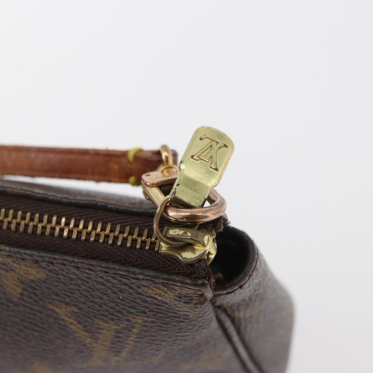 LOUIS VUITTON Monogram Pochette Accessoires Pouch M51980 LV Auth YKZ221