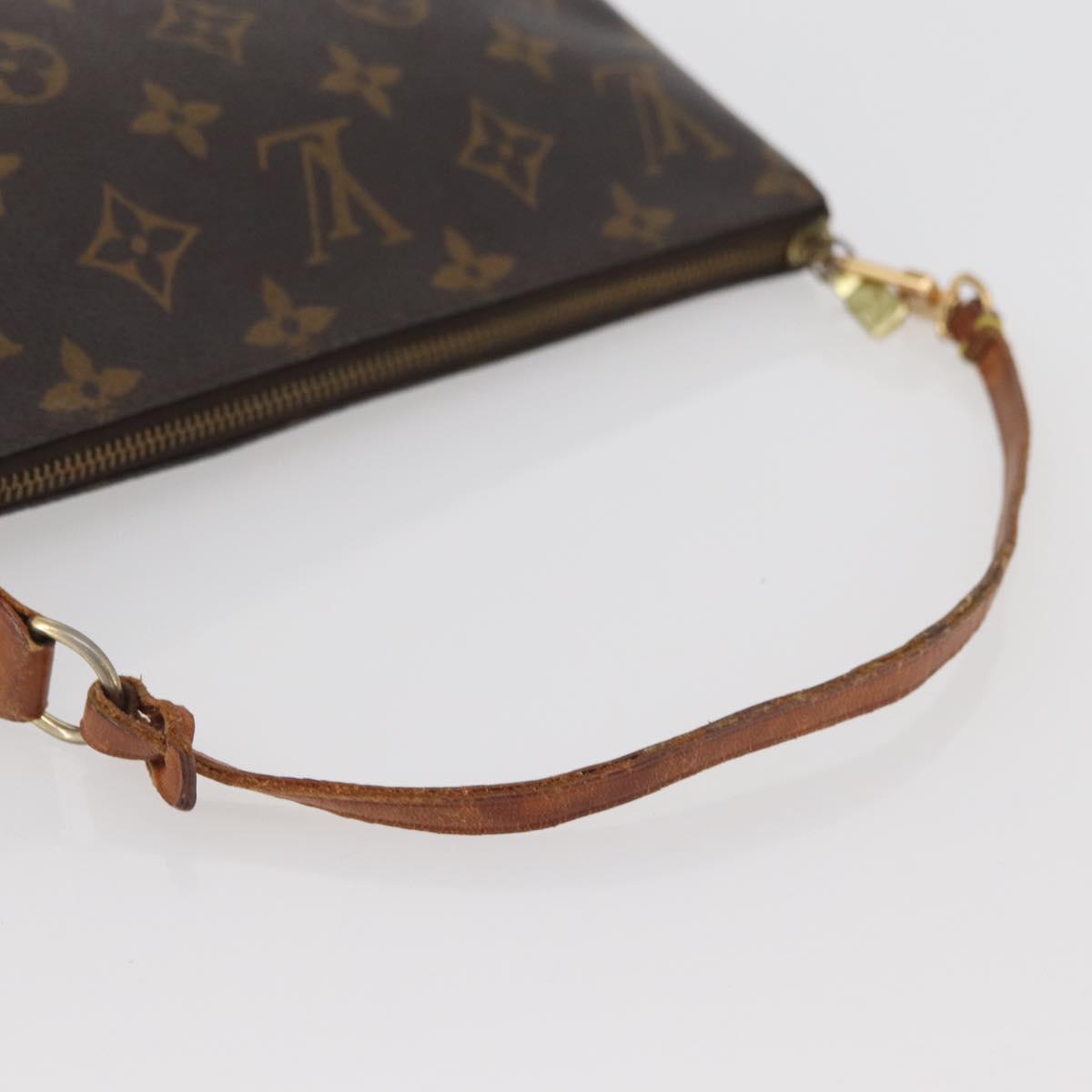 LOUIS VUITTON Monogram Pochette Accessoires Pouch M51980 LV Auth YKZ221