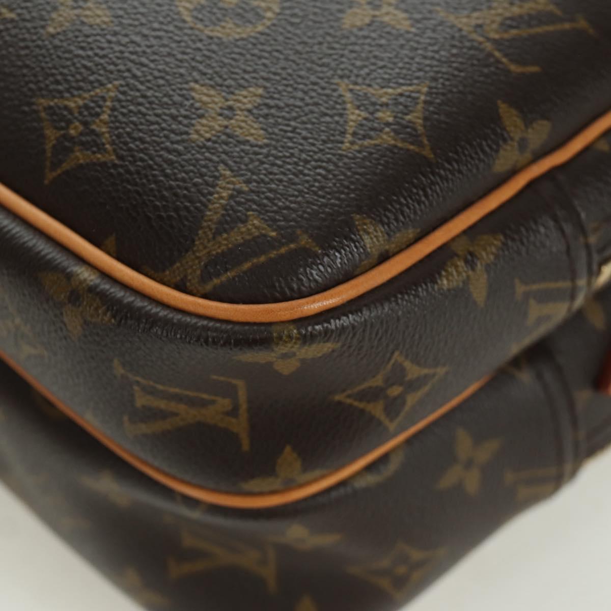 LOUIS VUITTON Monogram Reporter PM Shoulder Bag M45254 LV Auth YKZ223V