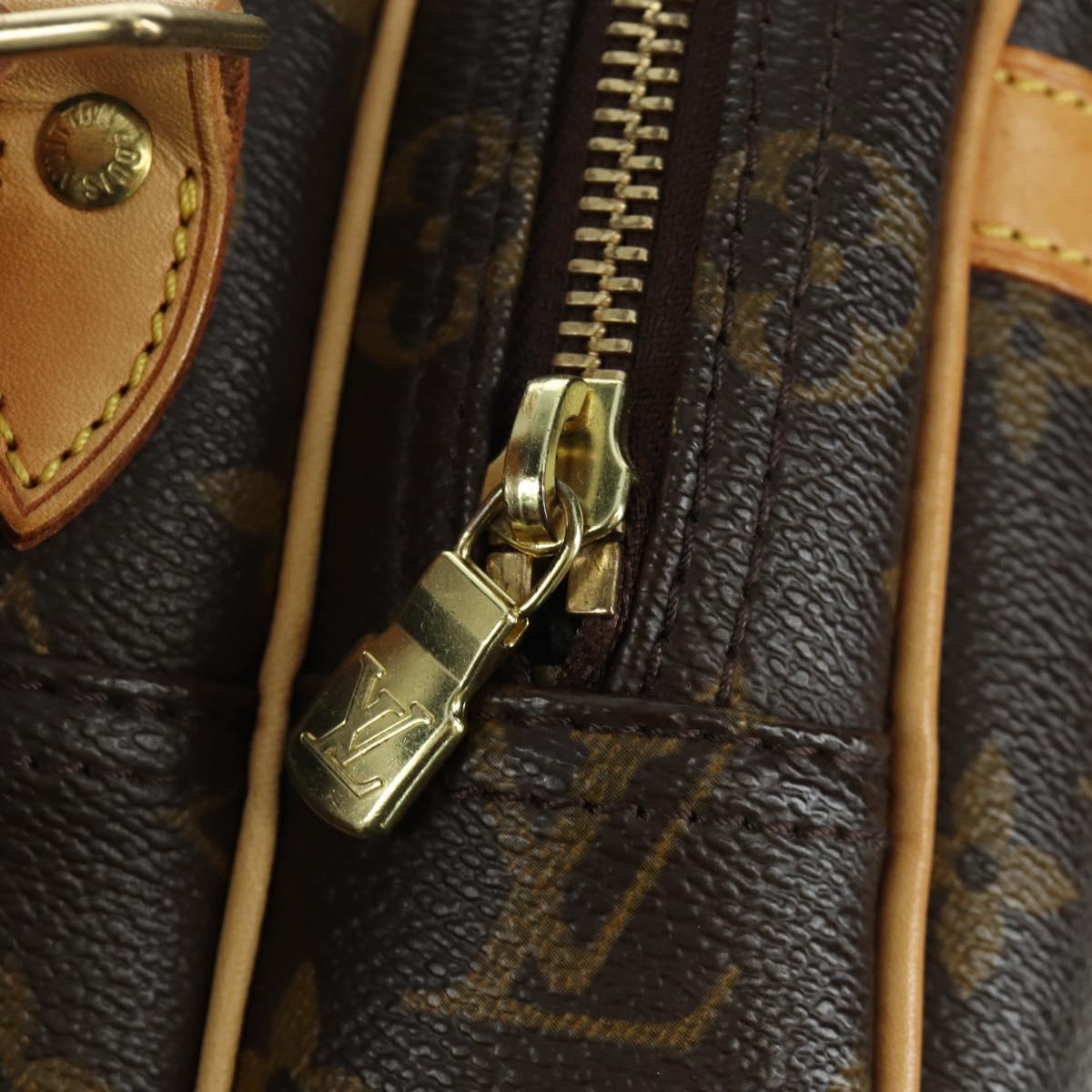 LOUIS VUITTON Monogram Reporter PM Shoulder Bag M45254 LV Auth YKZ223V