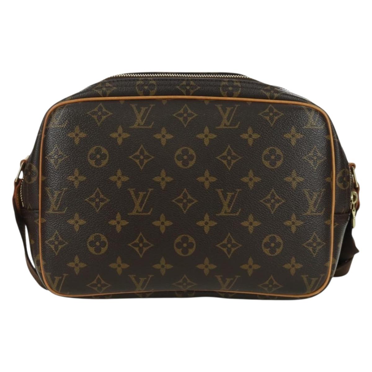 LOUIS VUITTON Monogram Reporter PM Shoulder Bag M45254 LV Auth YKZ223V