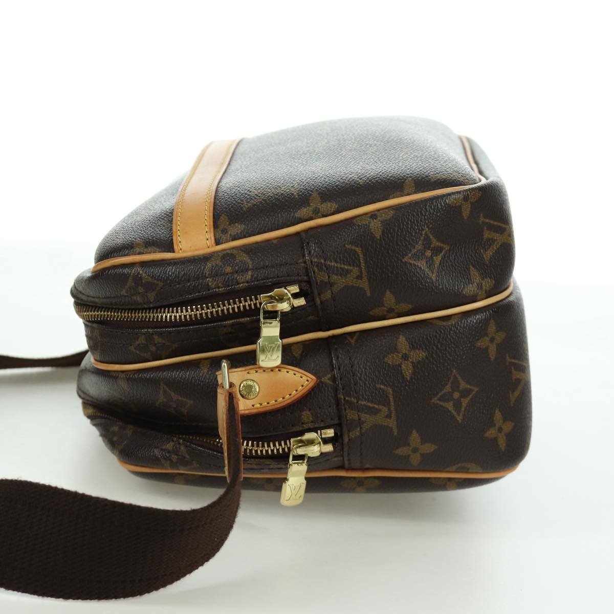 LOUIS VUITTON Monogram Reporter PM Shoulder Bag M45254 LV Auth YKZ223V