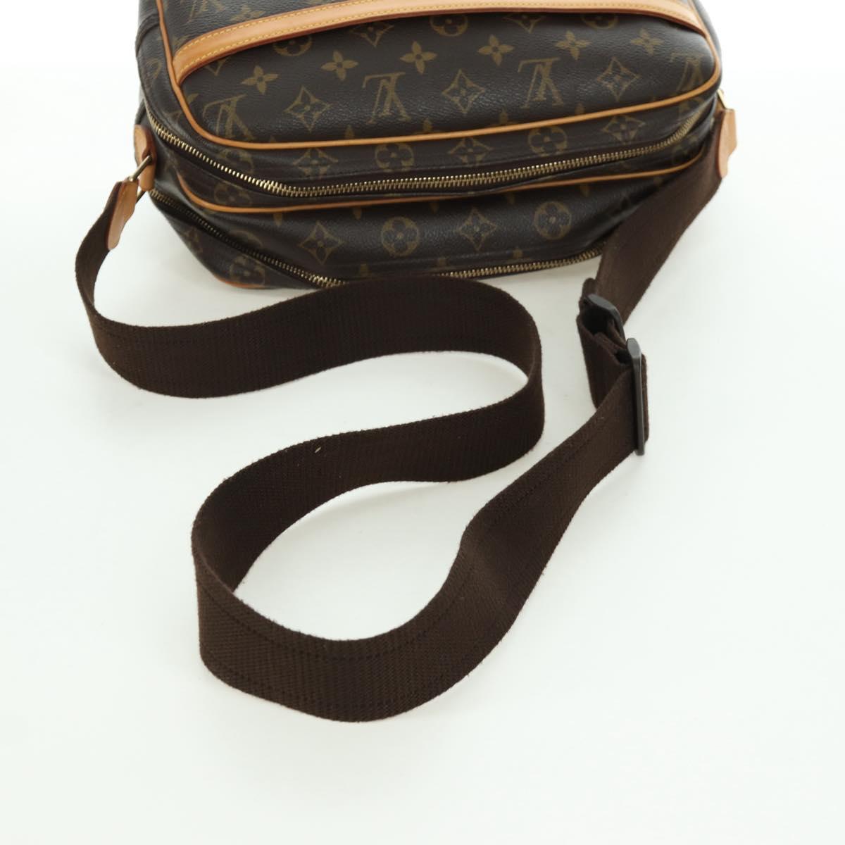 LOUIS VUITTON Monogram Reporter PM Shoulder Bag M45254 LV Auth YKZ223V