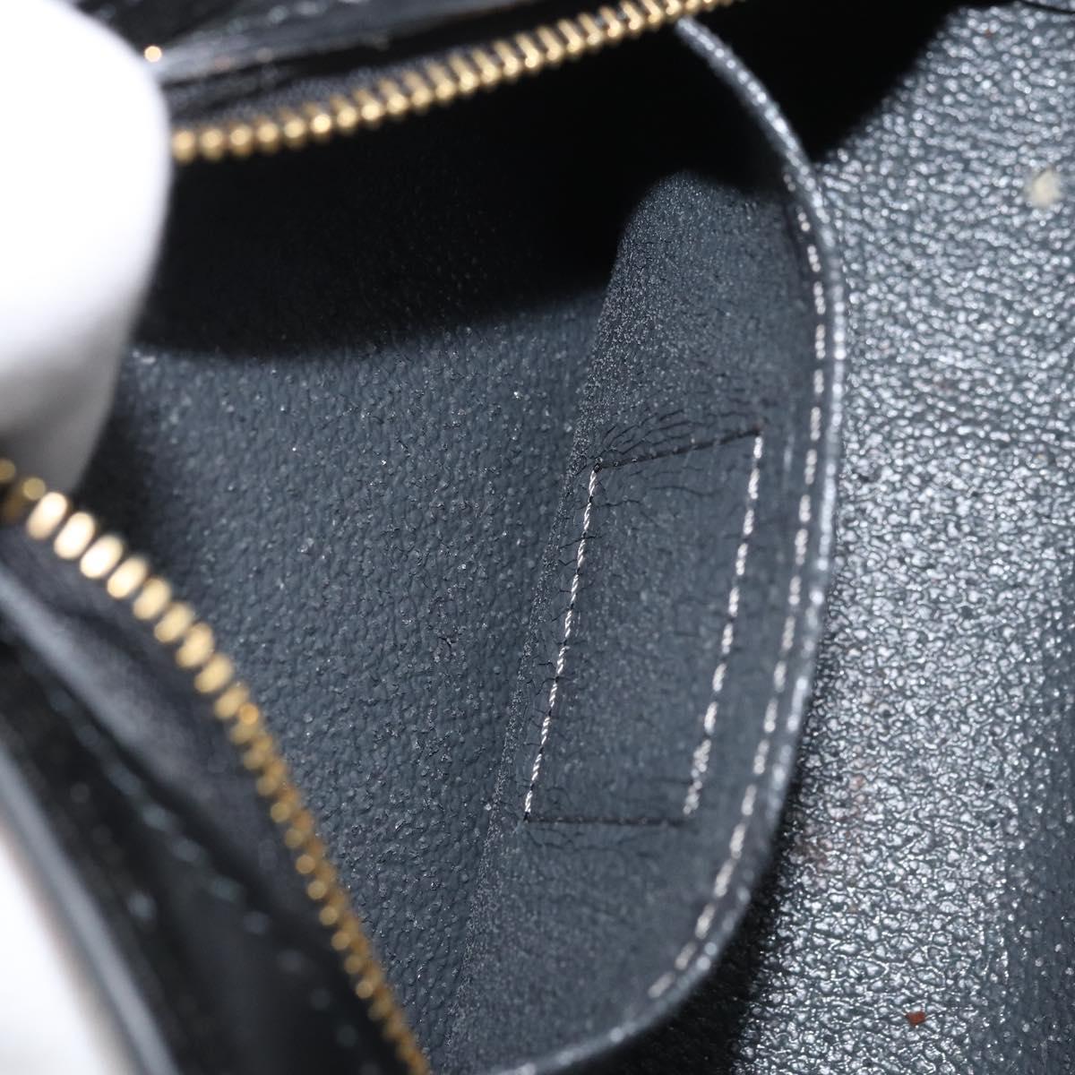 LOUIS VUITTON Epi Dauphine PM Pouch Black M48442 LV Auth YKZ246