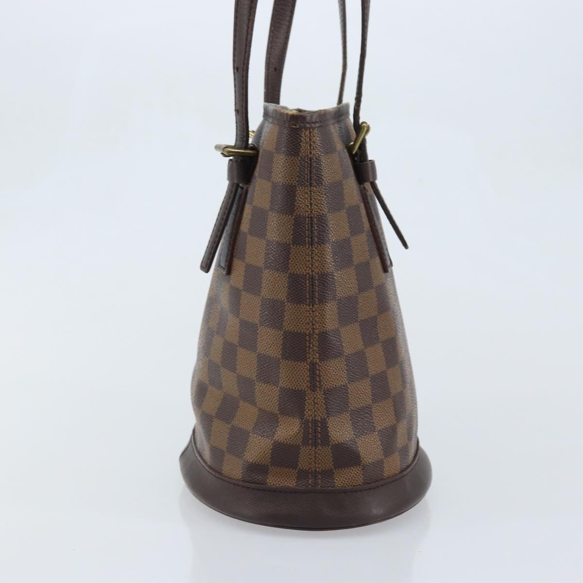 LOUIS VUITTON Damier Ebene Marais Shoulder Bag N42240 LV Auth YKZ255