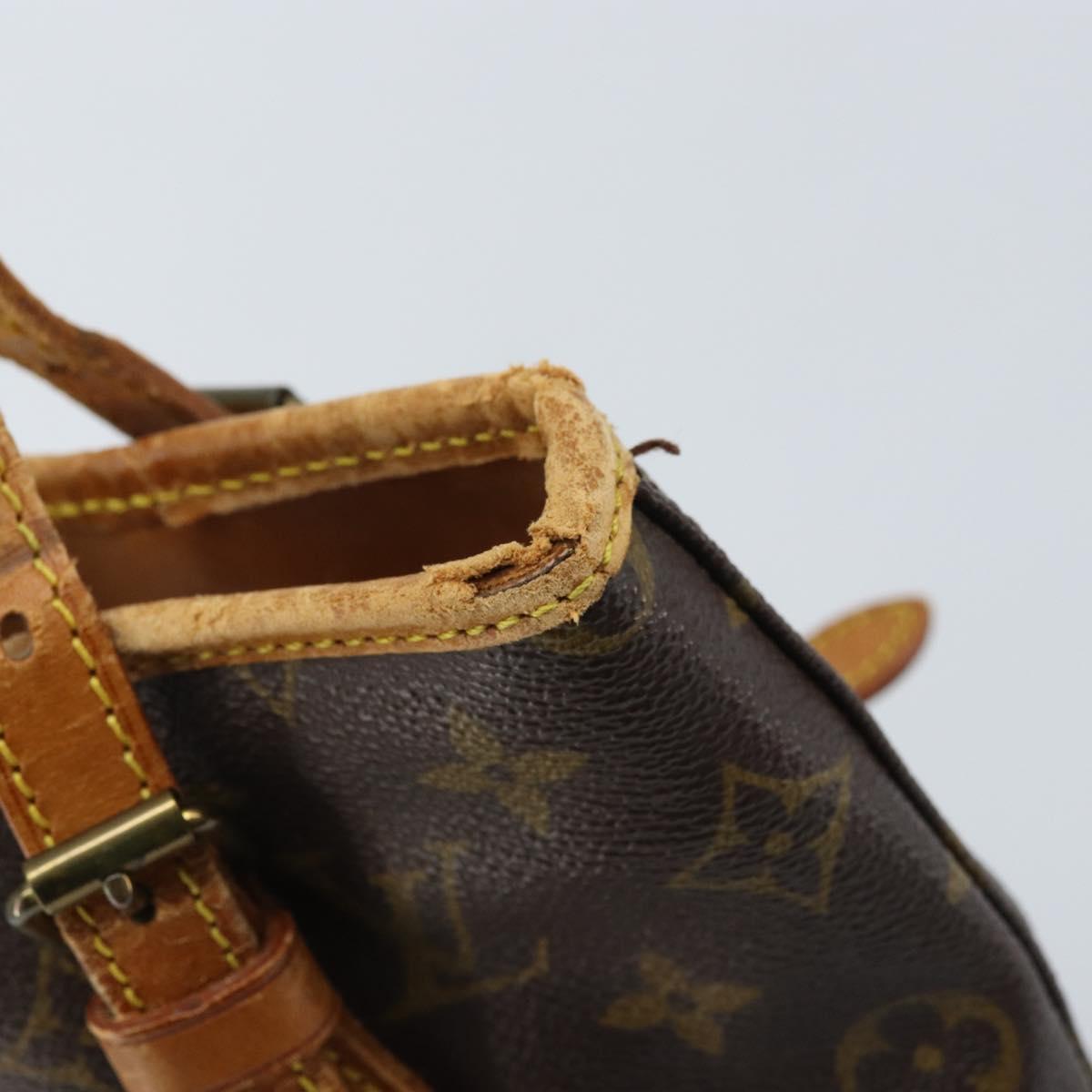 LOUIS VUITTON Monogram Bucket PM Shoulder Bag M42238 LV Auth YKZ267