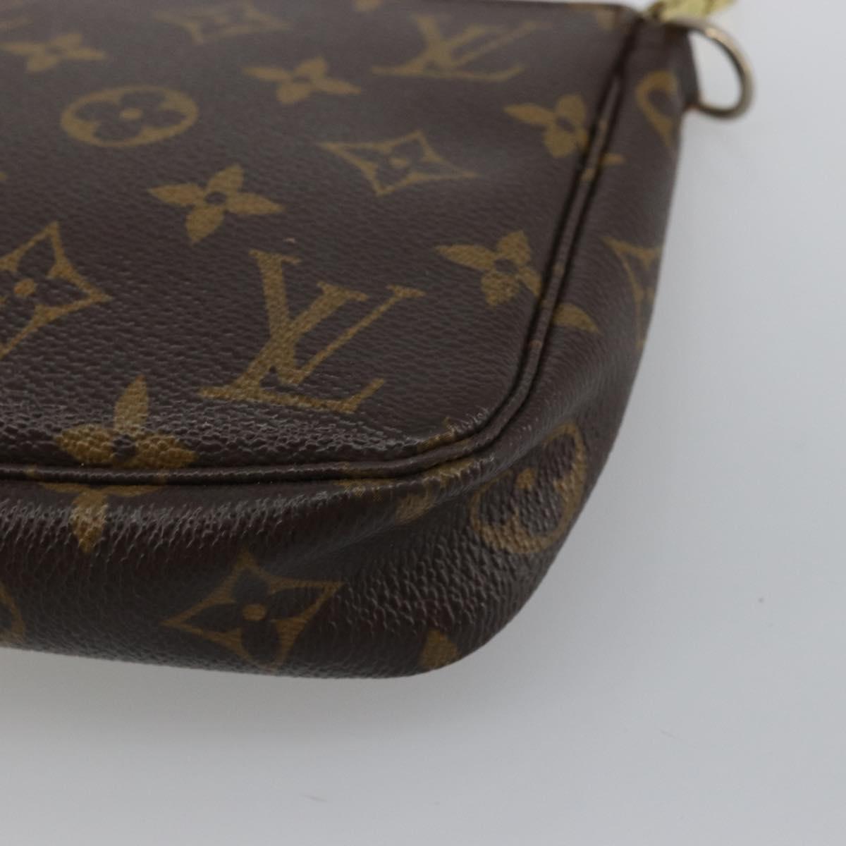 LOUIS VUITTON Monogram Pochette Accessoires Pouch M51980 LV Auth YKZ273