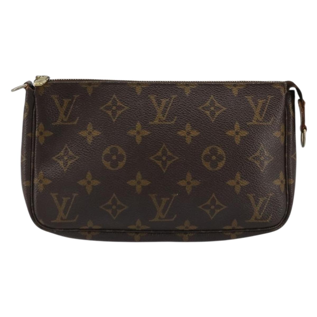 LOUIS VUITTON Monogram Pochette Accessoires Pouch M51980 LV Auth YKZ273