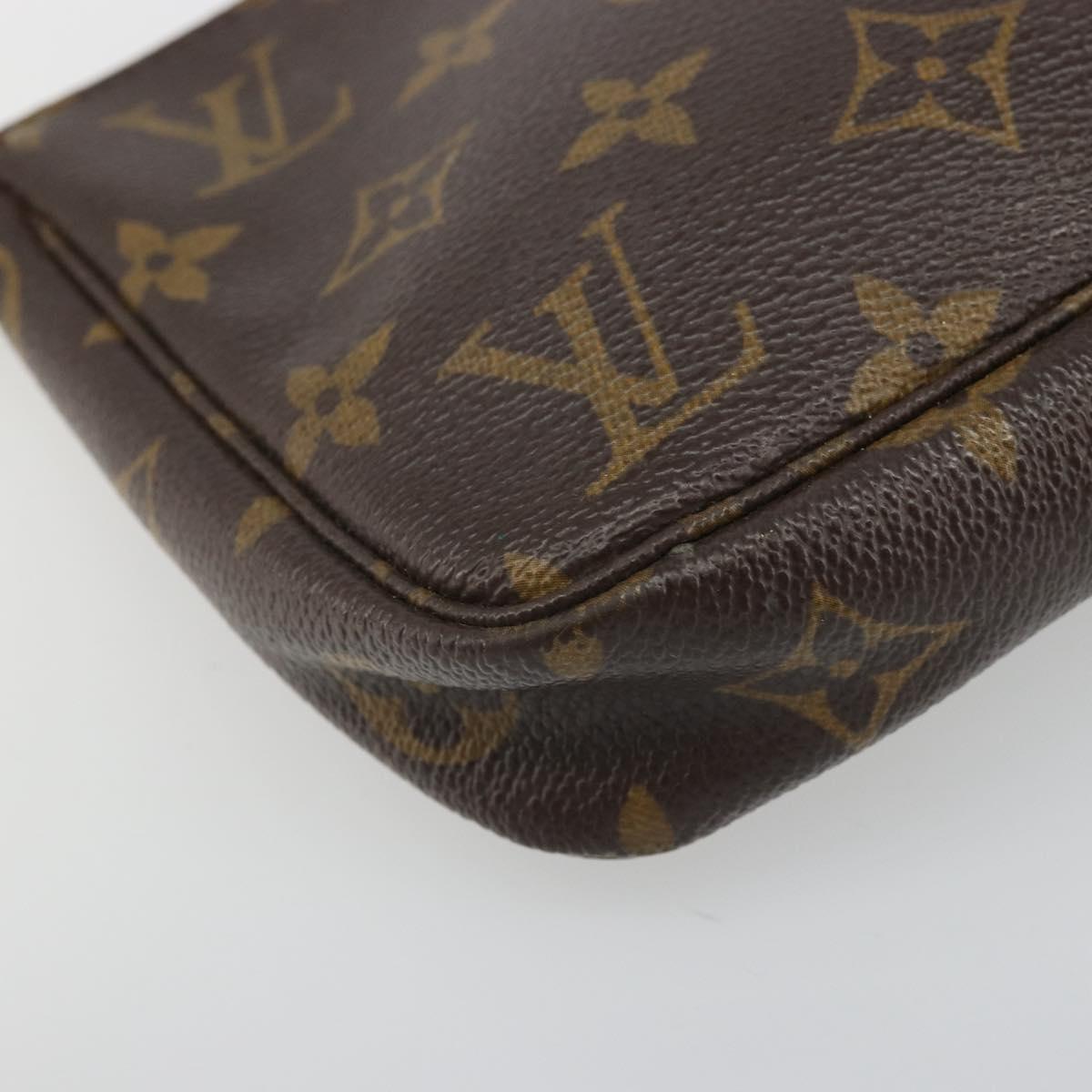 LOUIS VUITTON Monogram Pochette Accessoires Pouch M51980 LV Auth YKZ273