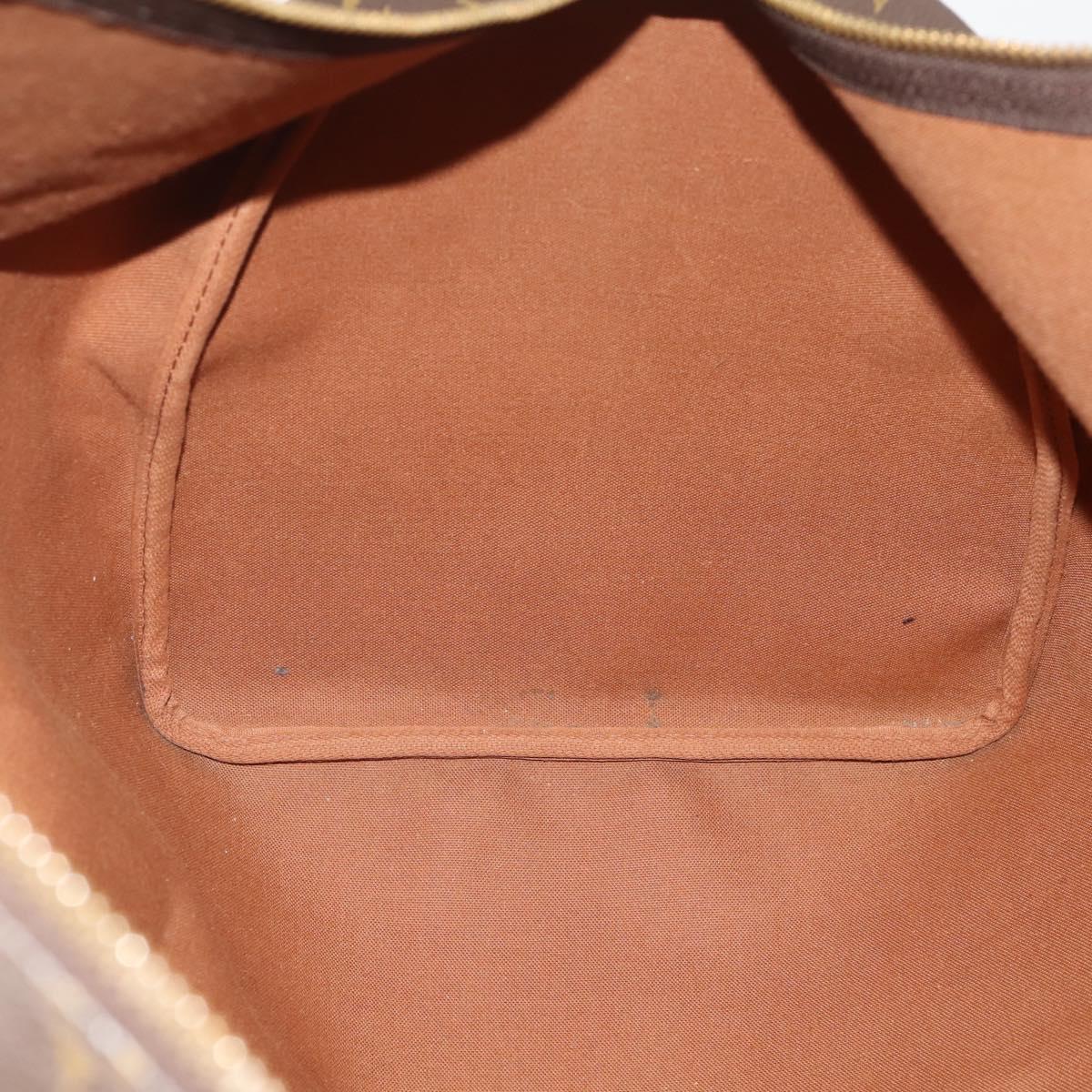 LOUIS VUITTON Monogram Keepall 55 Boston Bag M41424 LV Auth YKZ276