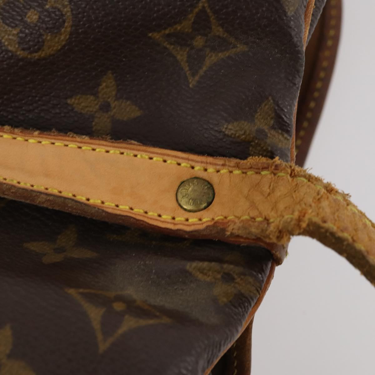 LOUIS VUITTON Monogram Saumur 30 Shoulder Bag M42256 LV Auth YKZ280