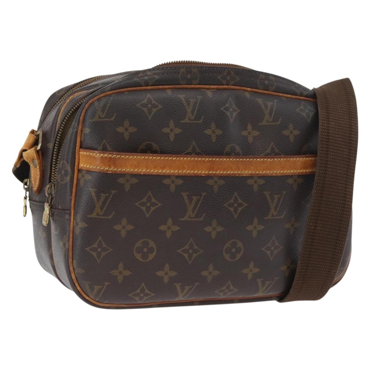 LOUIS VUITTON Monogram Reporter PM Shoulder Bag M45254 LV Auth YKZ284