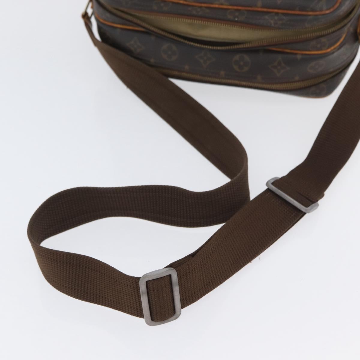 LOUIS VUITTON Monogram Reporter PM Shoulder Bag M45254 LV Auth YKZ284