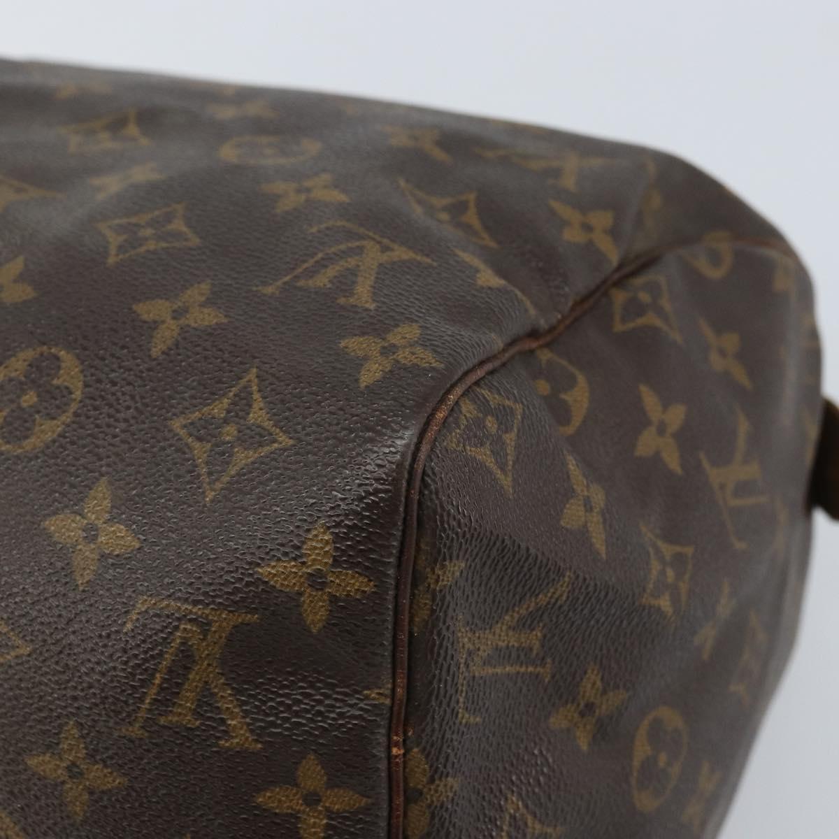 LOUIS VUITTON Monogram Speedy 30 Hand Bag M41526 LV Auth YKZ327