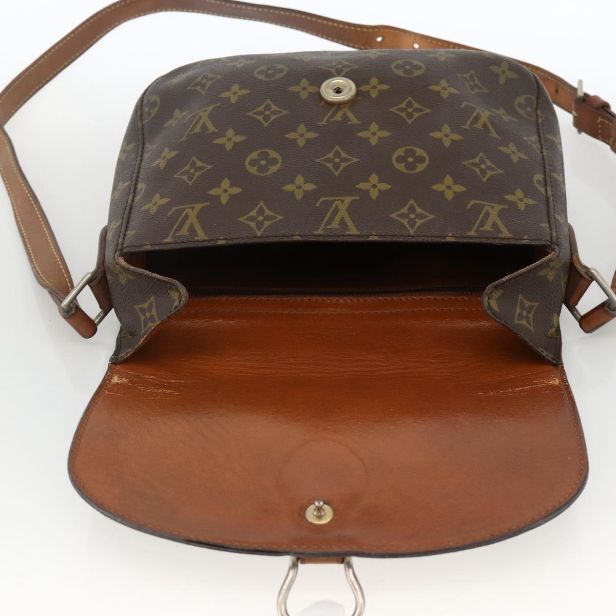 LOUIS VUITTON Monogram Saint Cloud GM Shoulder Bag M51242 LV Auth YKZ328