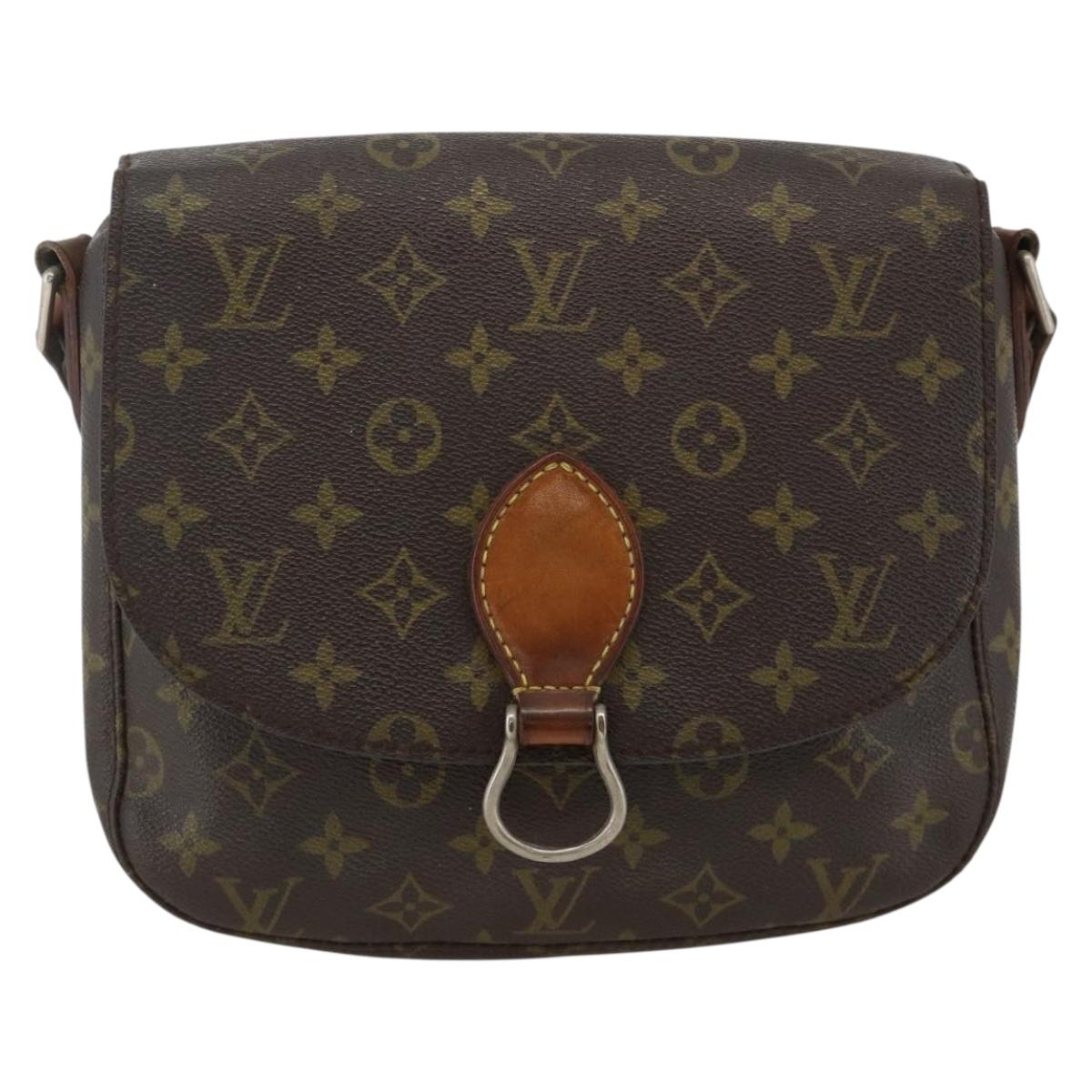 LOUIS VUITTON Monogram Saint Cloud GM Shoulder Bag M51242 LV Auth YKZ328