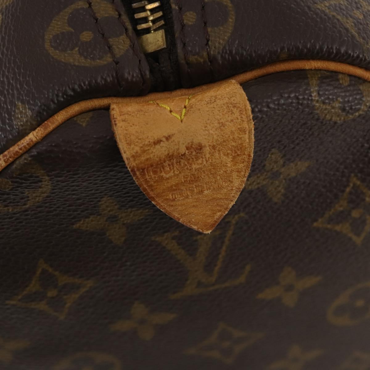 LOUIS VUITTON Monogram Keepall 50 Boston Bag M41426 LV Auth YKZ336