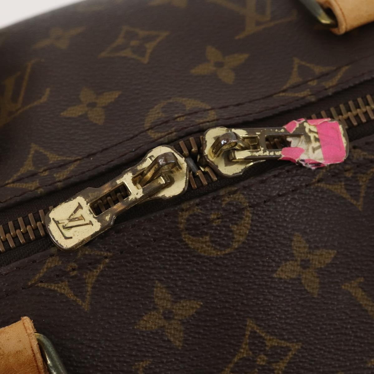 LOUIS VUITTON Monogram Keepall 50 Boston Bag M41426 LV Auth YKZ336