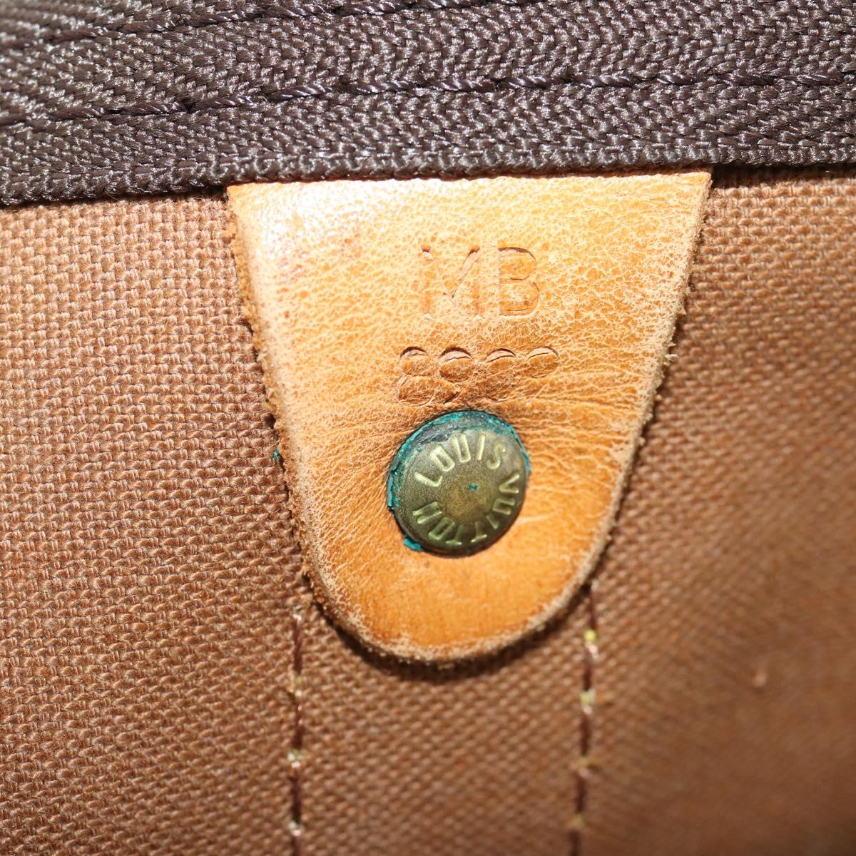 LOUIS VUITTON Monogram Keepall 50 Boston Bag M41426 LV Auth YKZ336
