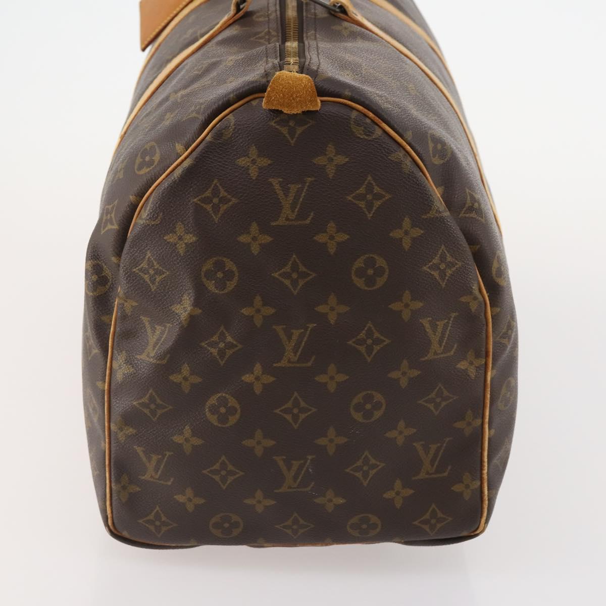 LOUIS VUITTON Monogram Keepall 50 Boston Bag M41426 LV Auth YKZ336