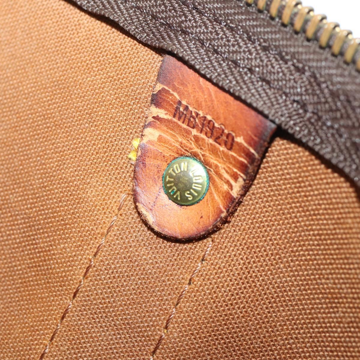 LOUIS VUITTON Monogram Keepall 50 Boston Bag M41426 LV Auth YKZ337
