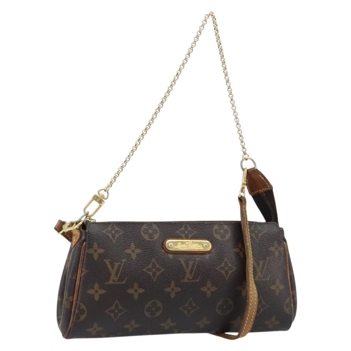 LOUIS VUITTON Monogram Eva Shoulder Bag M95567 LV Auth YKZ371
